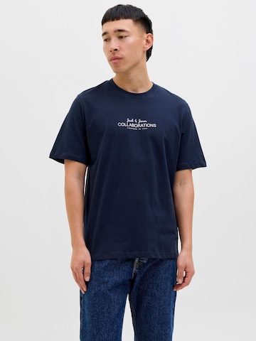 T-Shirt JACK & JONES en bleu : devant