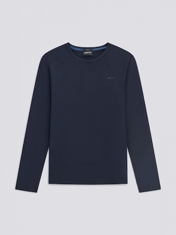 GAS - Camiseta en azul: frente