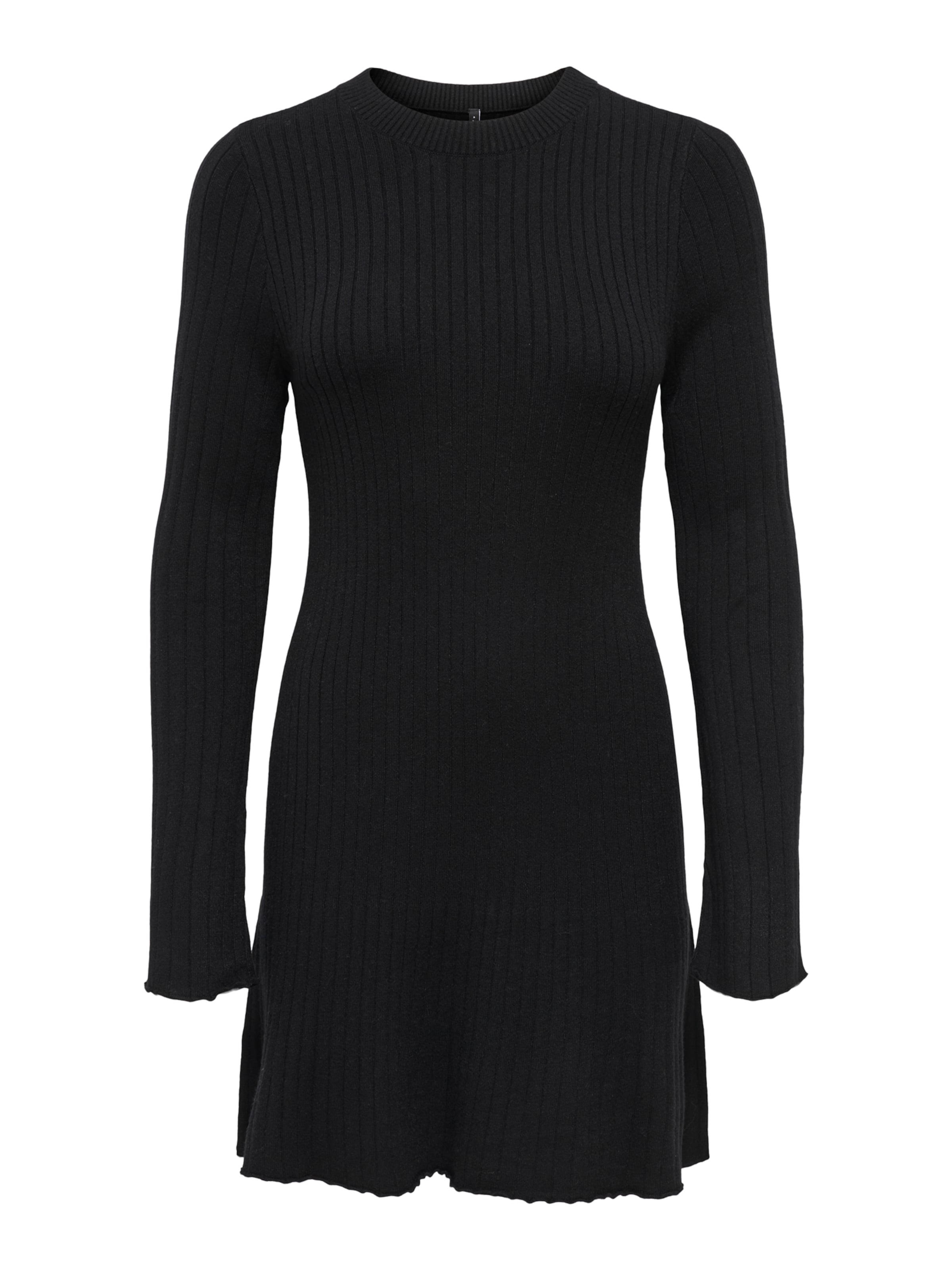 ONLY Πλεκτό φόρεμα σε μαύρο: μπροστά