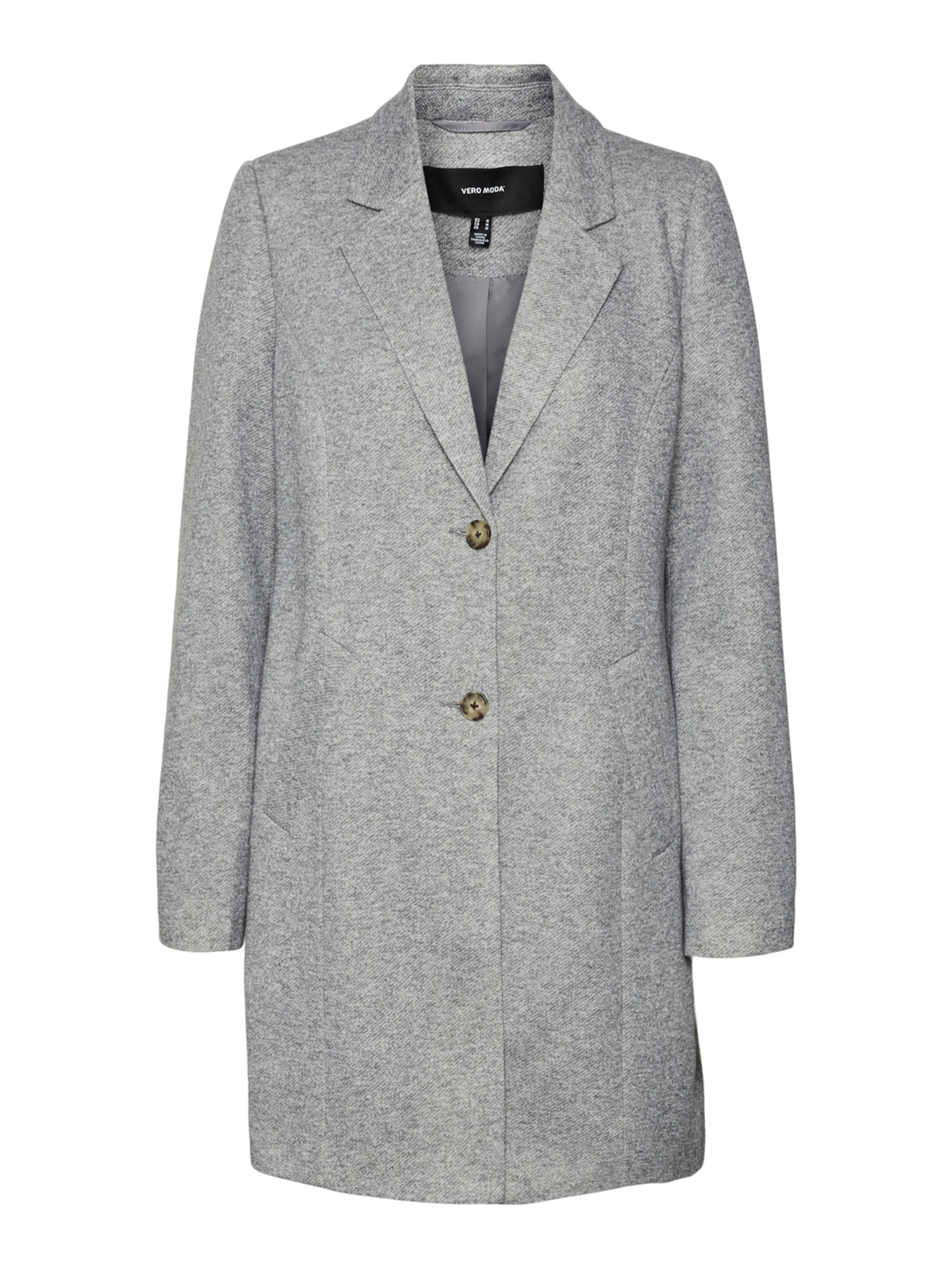VERO MODA Overgangsfrakke 'VMVerodonacallie' i grå: forside