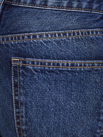 Bershka Wide leg Jeans in Blauw