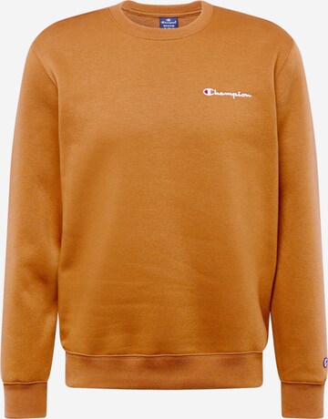 Champion Authentic Athletic Apparel Sweatshirt 'Classic' in Braun: predná strana