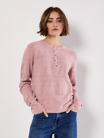 Pullover 'Soft' di Apricot in rosa: frontale