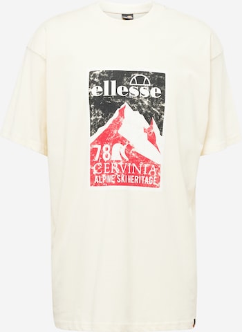 ELLESSE Shirt 'Champa' in Wit: voorkant