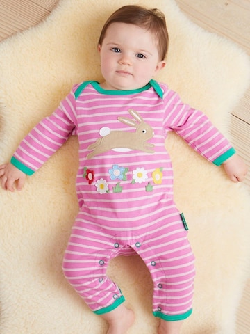 Toby Tiger Strampler/Body‌‌‌‌‌‌‌ in Pink: Vorderseite