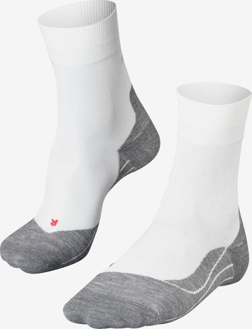 Chaussettes de sport FALKE en blanc