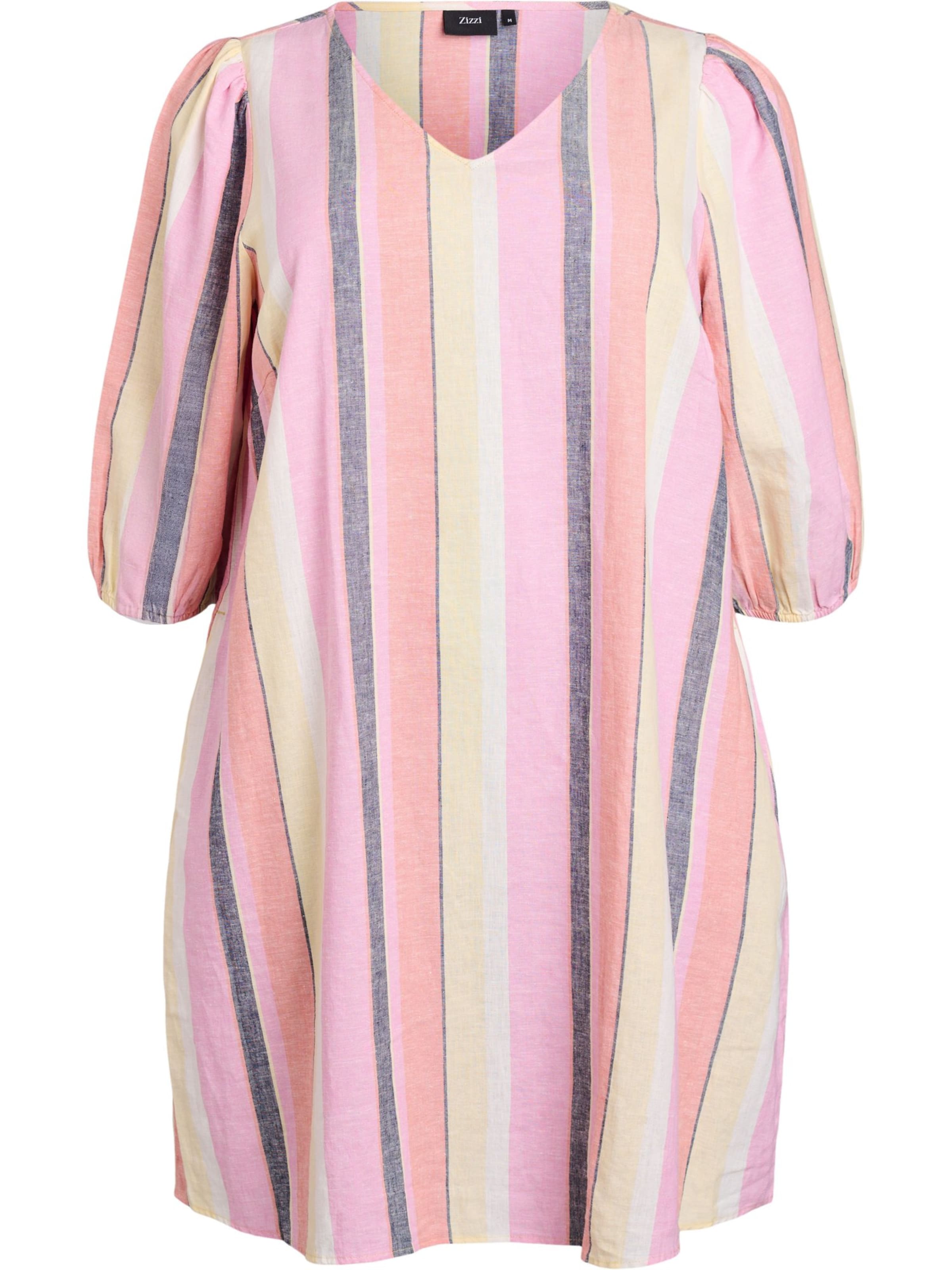 Zizzi Šaty 'Vlina' – mix barev: přední strana