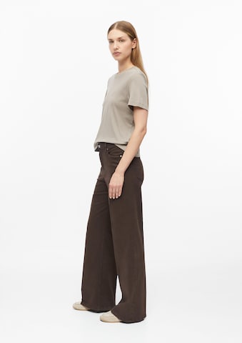 s.Oliver Wide Leg Jeans 'Suri' in Braun