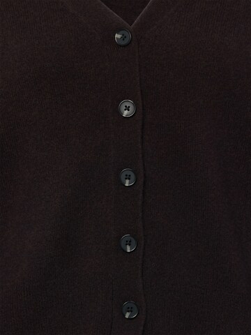 Cardigan Marie Lund en marron