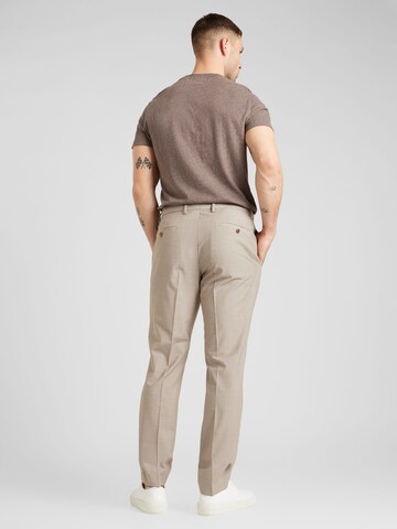 BOSS - Slimfit Traje 'Huge' en beige