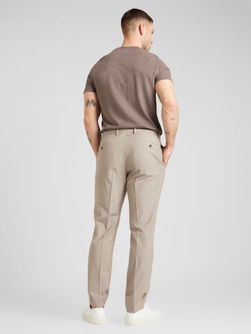 BOSS Slimfit Anzug 'Huge' in Beige