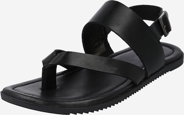 ABOUT YOU Sandals 'Alwin' in Black: front