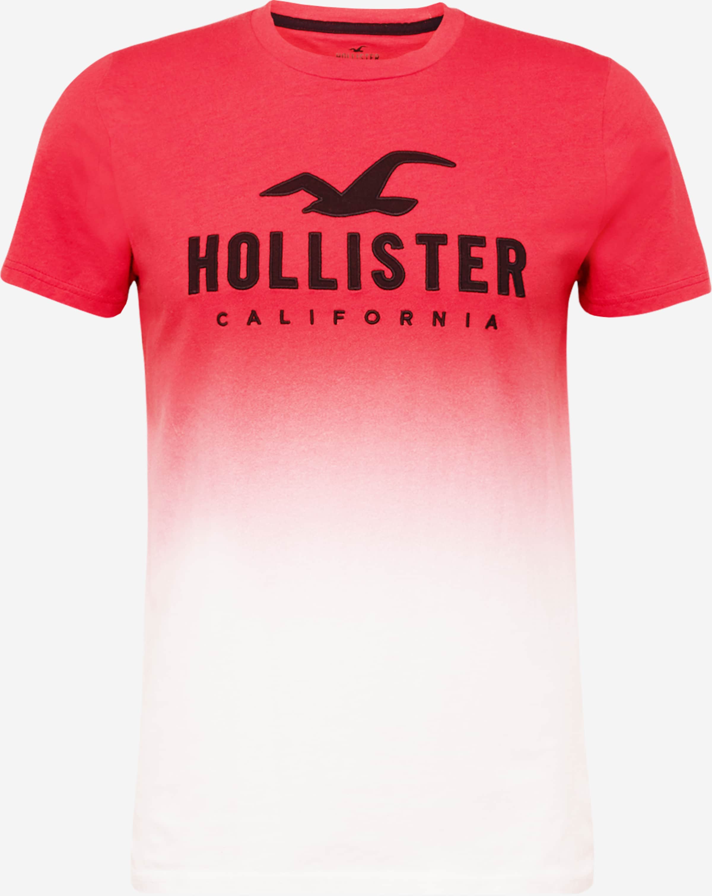 HOLLISTER Camiseta Rojo | ABOUT YOU