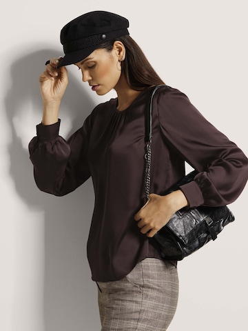 MADELEINE Blouse in Bruin