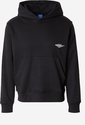 JACK & JONES Sweatshirt 'JORVermont' in Black: front