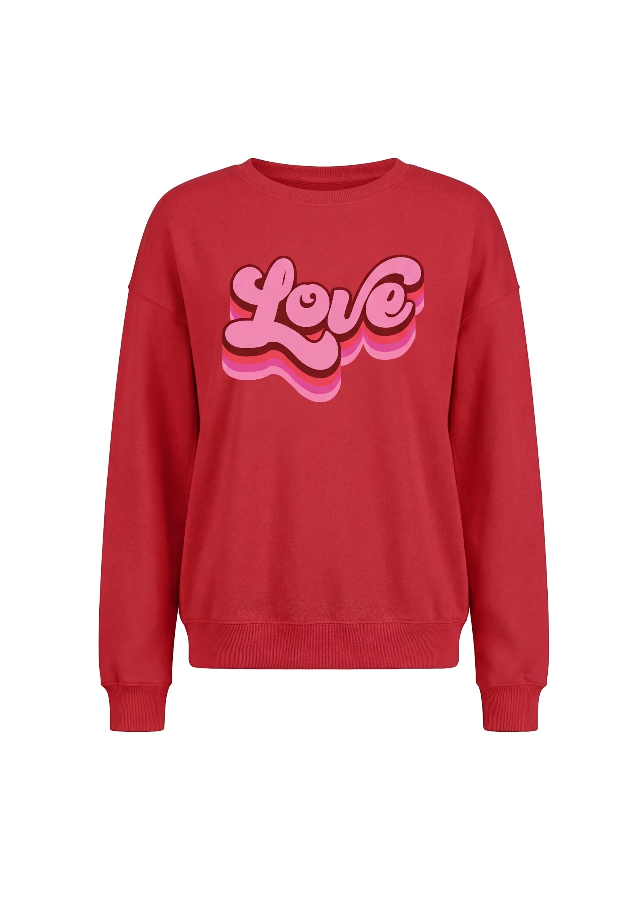 MYMO - Sudadera en rojo: frente