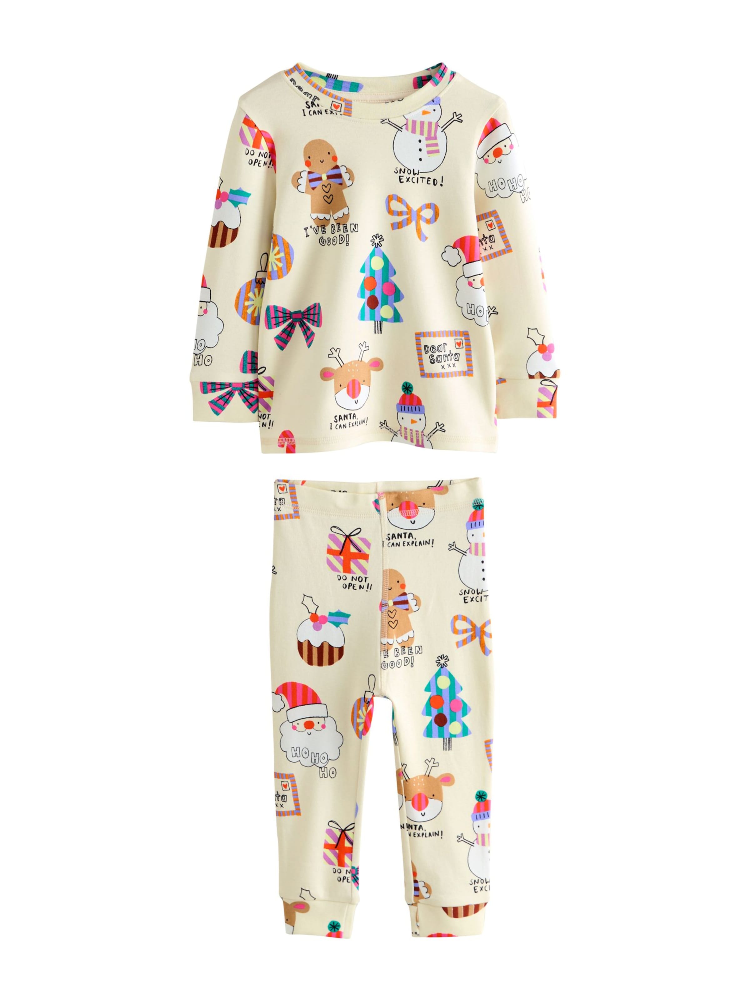 Next Комплект пижама в бежово: отпред