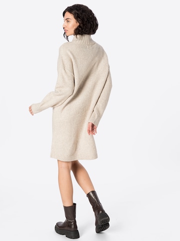 ONLY Gebreide jurk 'MICA' in Beige