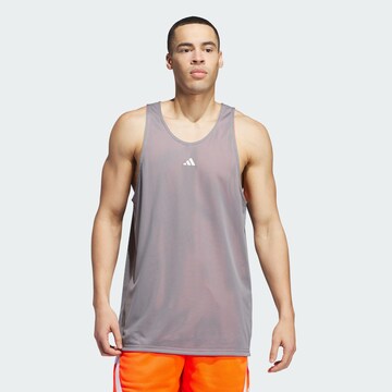ADIDAS PERFORMANCE Performance Shirt 'Select' in Grey: front