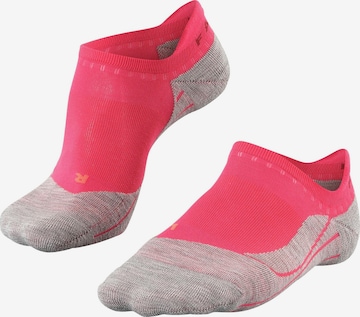 FALKE Athletic Socks 'RU4 Endurance Invisible' in Pink: front