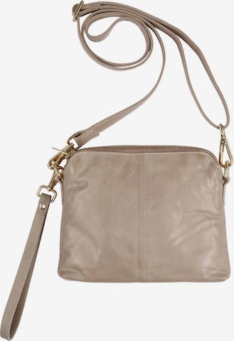 BTFCPH Clutch 'BcTulip' in Beige: front