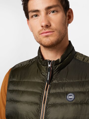 JACK & JONES Weste 'Hero' in Grün