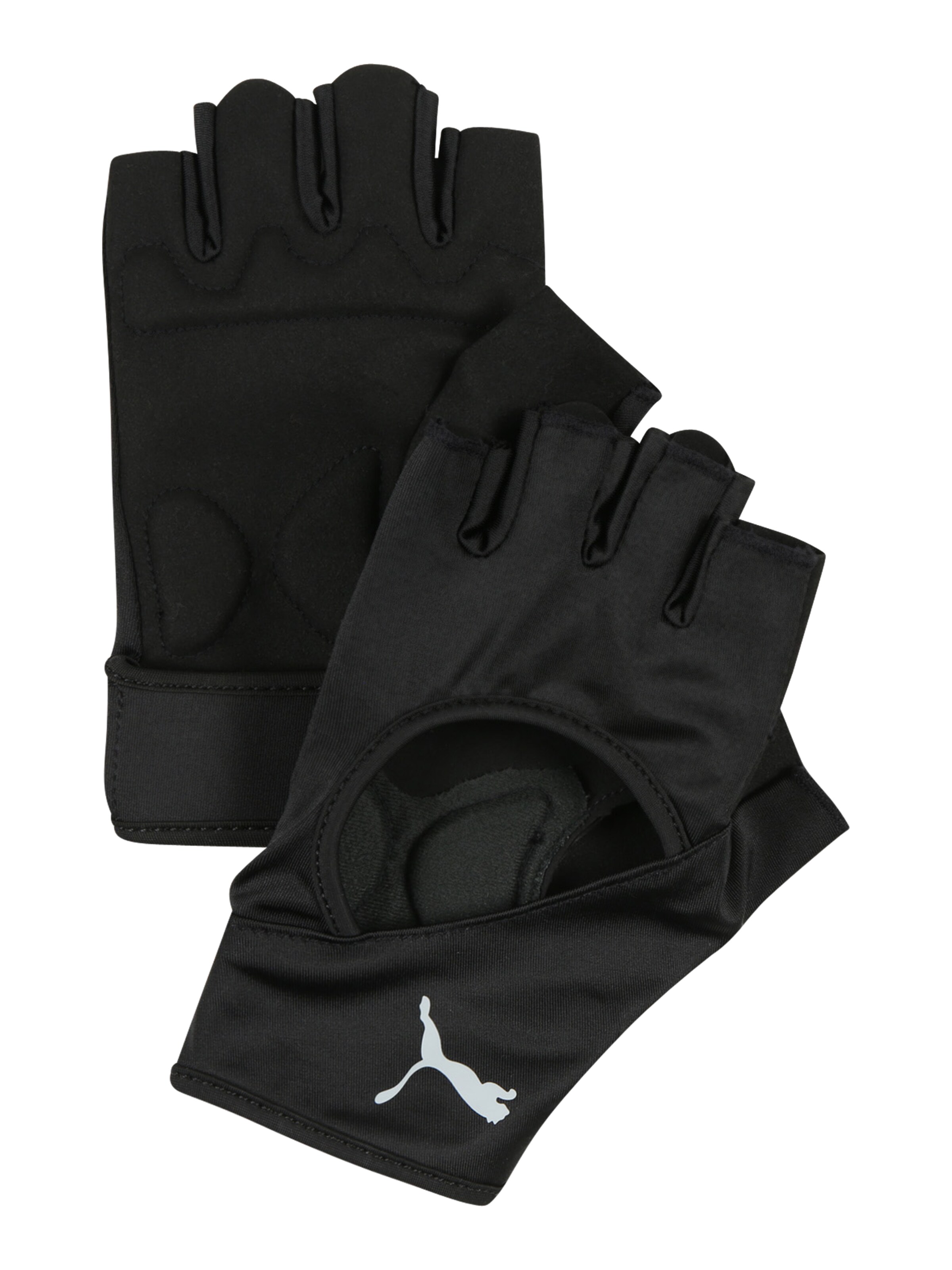 PUMA Sporthandschoenen in Zwart: voorkant