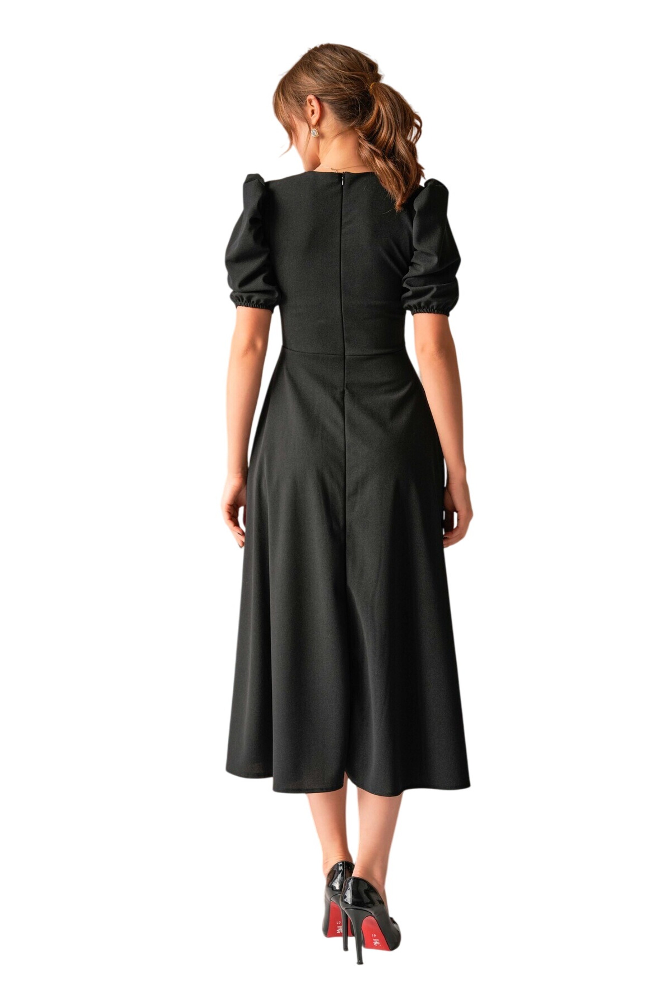 WOMAN VISION Kleid in Schwarz