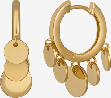 caï Earrings in Gold: front