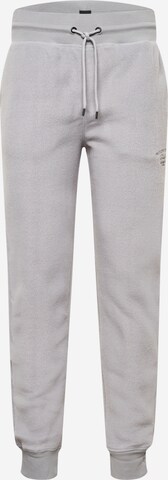 River Island Tapered Trousers in Grey: front