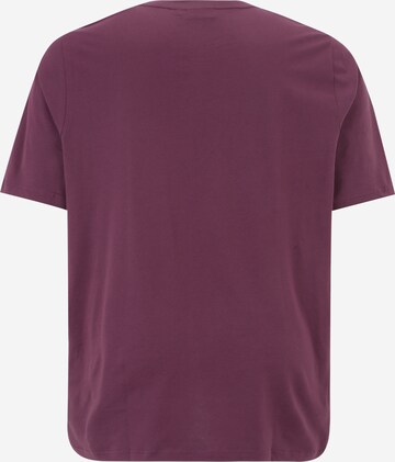 Calvin Klein Big & Tall T-Shirt 'HERO' in Lila