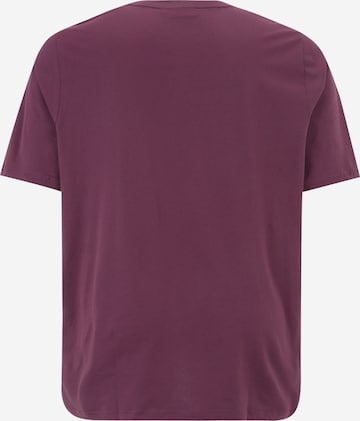 Calvin Klein Big & Tall - Camisa 'HERO' em roxo