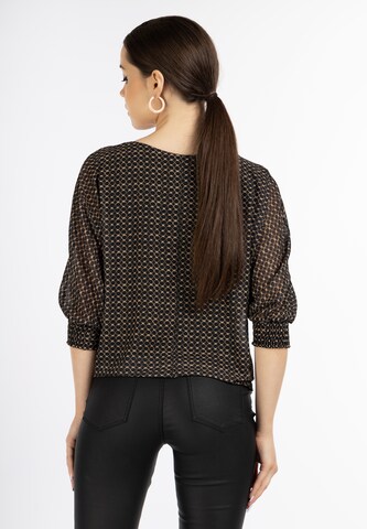 faina Blouse in Zwart