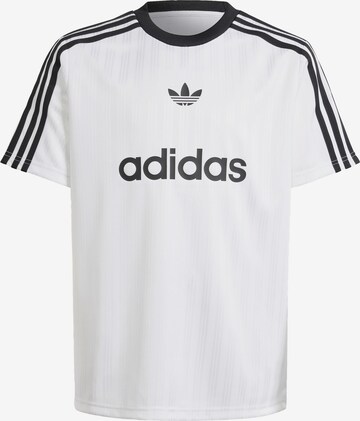 Tricou 'Adicolor' de la ADIDAS ORIGINALS pe alb: față