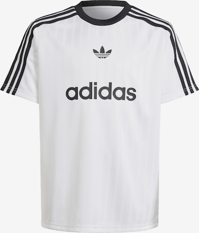 ADIDAS ORIGINALS Shirt 'Adicolor' in de kleur Zwart / Wit, Productweergave