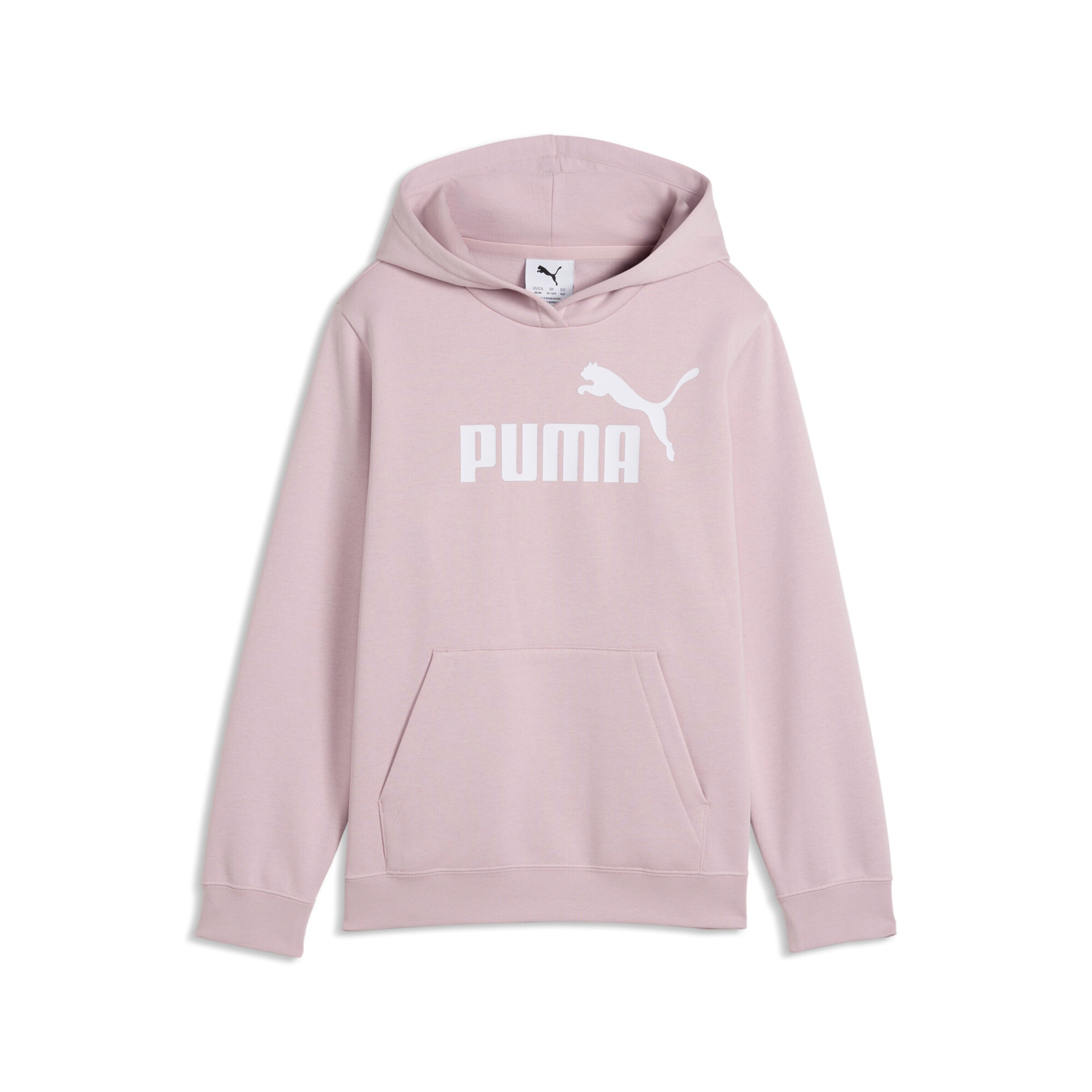 PUMA Sweatshirt 'ESS No. 1' in Lila: voorkant