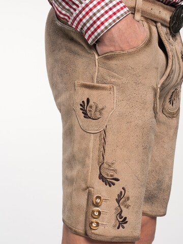 regular Pantaloni per costume tradizionale 'Fredo' di SPIETH & WENSKY in beige