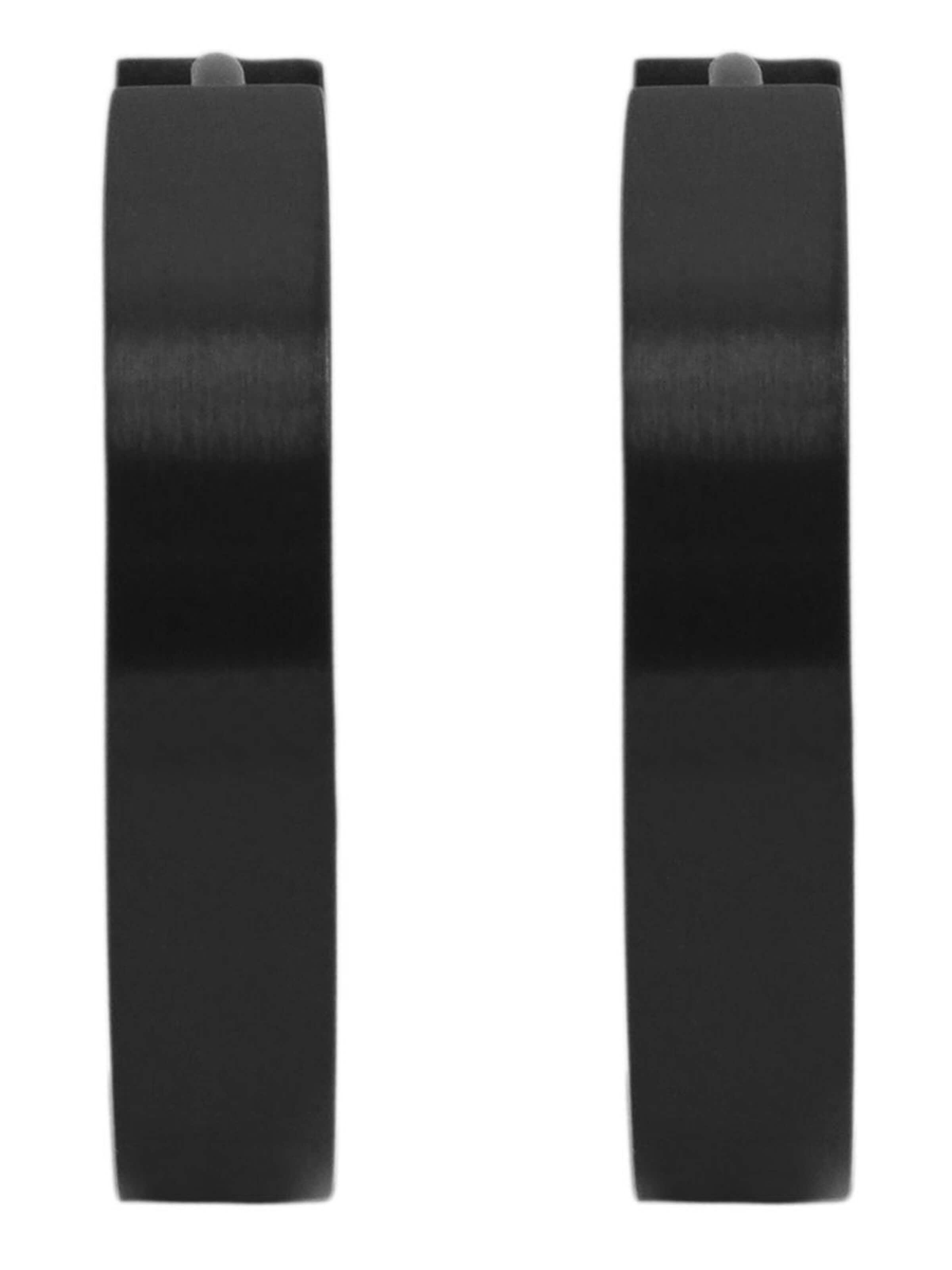 Akzent Earrings 'Arton, langlebig' in Black: front
