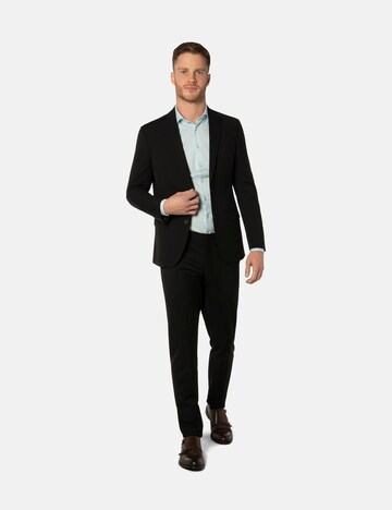 Thomas Goodwin Slim fit Suit in Black: front