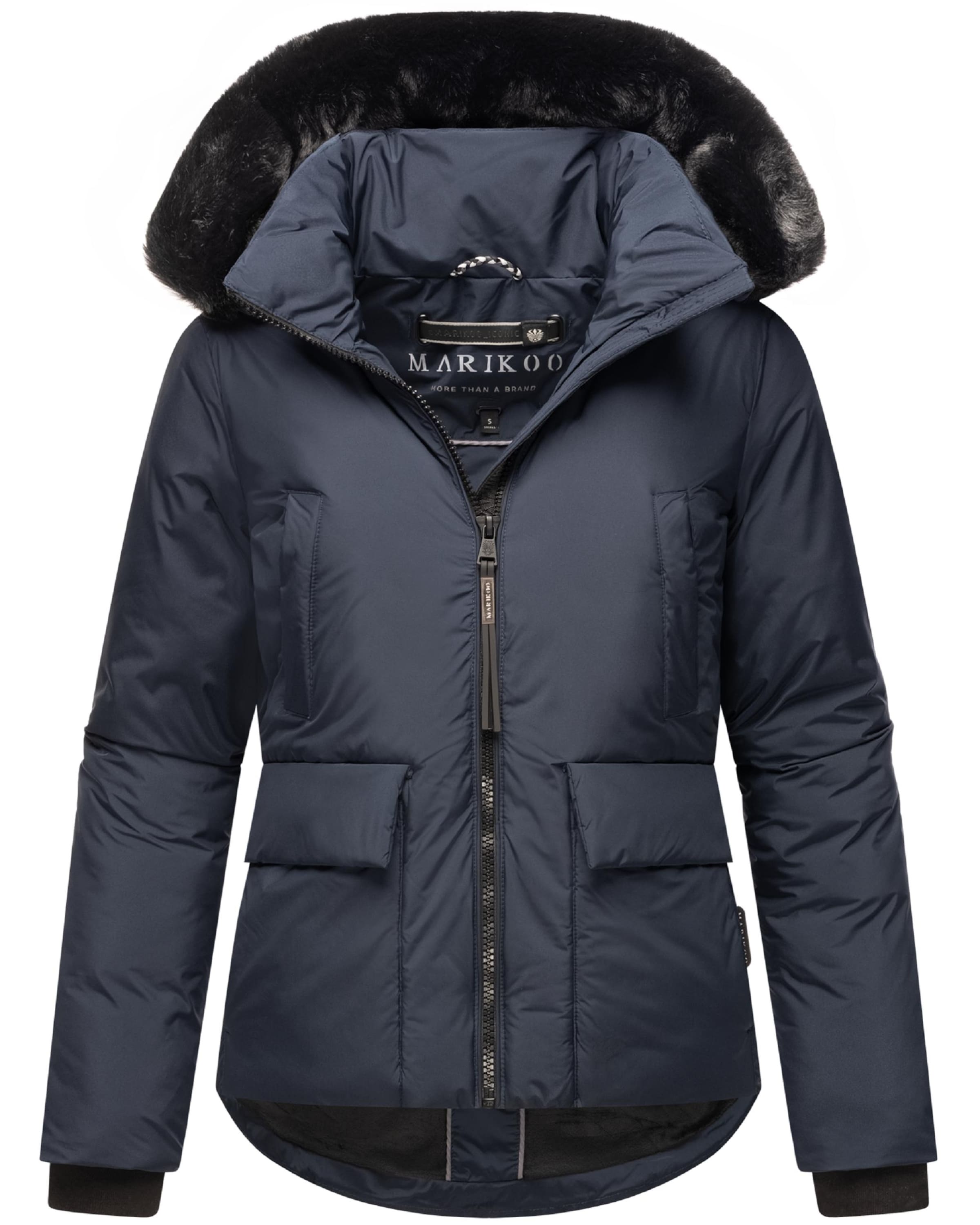 Giacca invernale di MARIKOO in blu: frontale