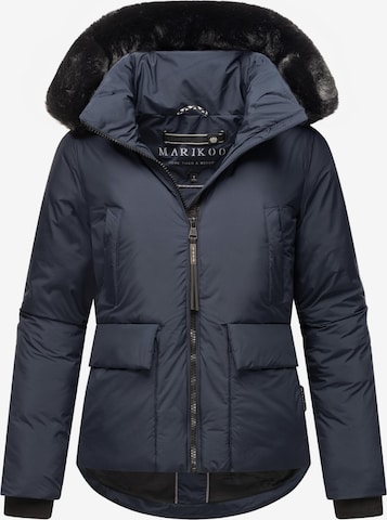 Veste d’hiver MARIKOO en bleu : devant