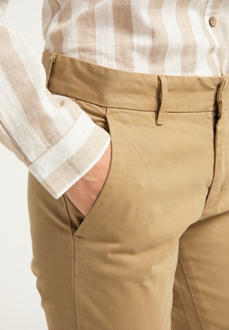 Coupe slim Pantalon DreiMaster Vintage en beige