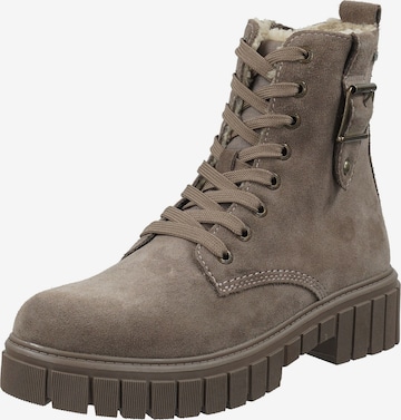 Bottes LURCHI en gris : devant