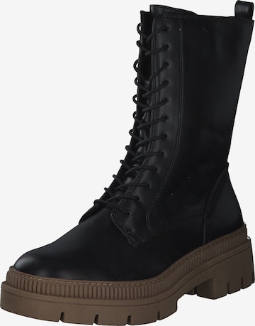 MARCO TOZZI Lace-Up Boots '25703-29' in Black: front