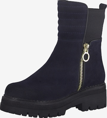 MARCO TOZZI Ankle Boots in Blue: front