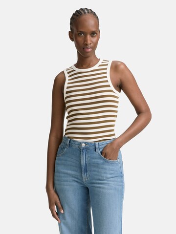 TOM TAILOR DENIM Top in Green: front