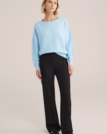 WE Fashion Neulepaita värissä sininen