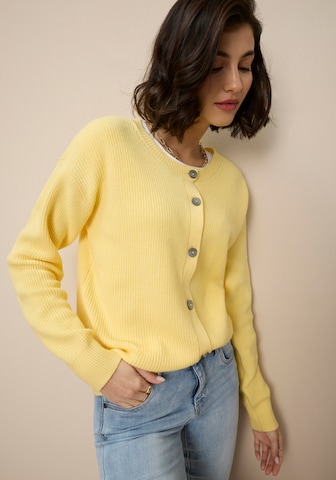 Tamaris Knit Cardigan in Yellow