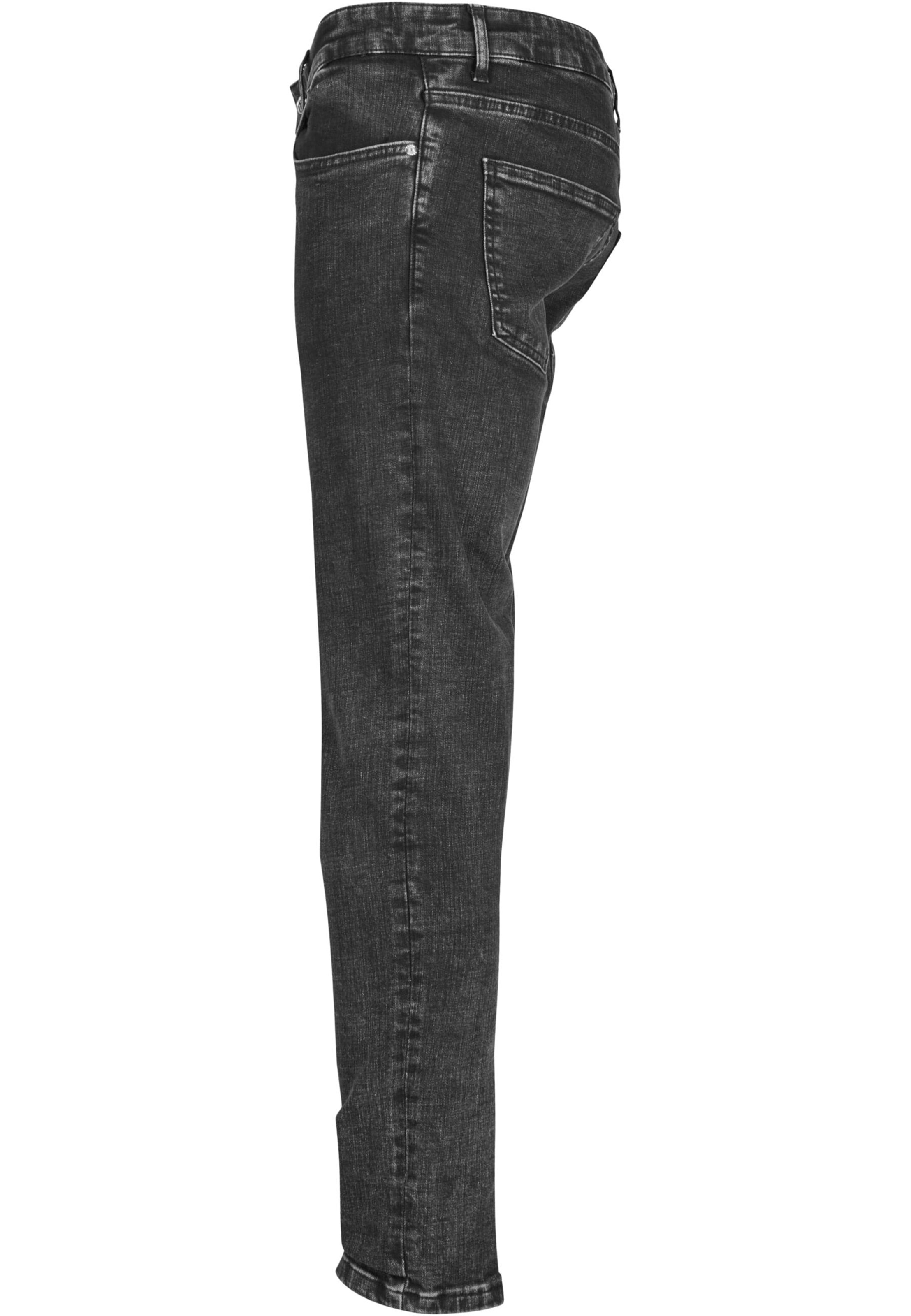 2Y Premium Regular Jeans in Schwarz