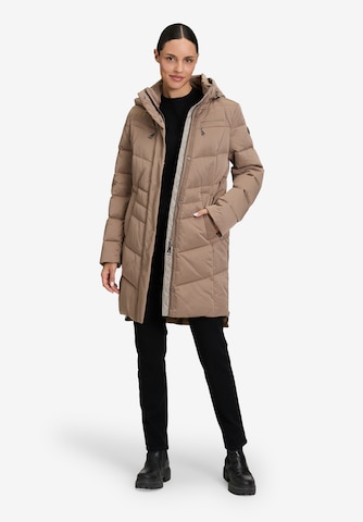 GIL BRET Winter Coat in Brown: front